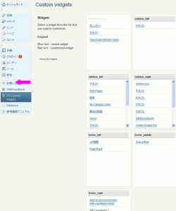 Custom widgets